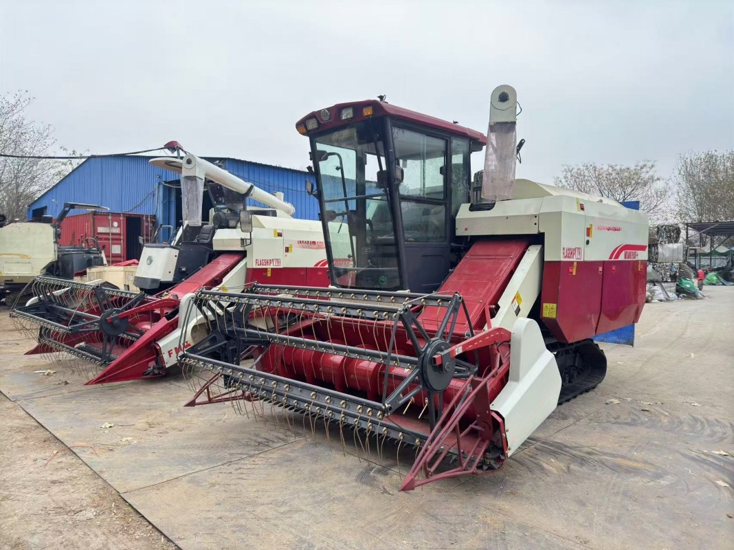 Grain Farming Agriculture - Mietitrebbiatrice Multifunzione Semovente Certificata CE per