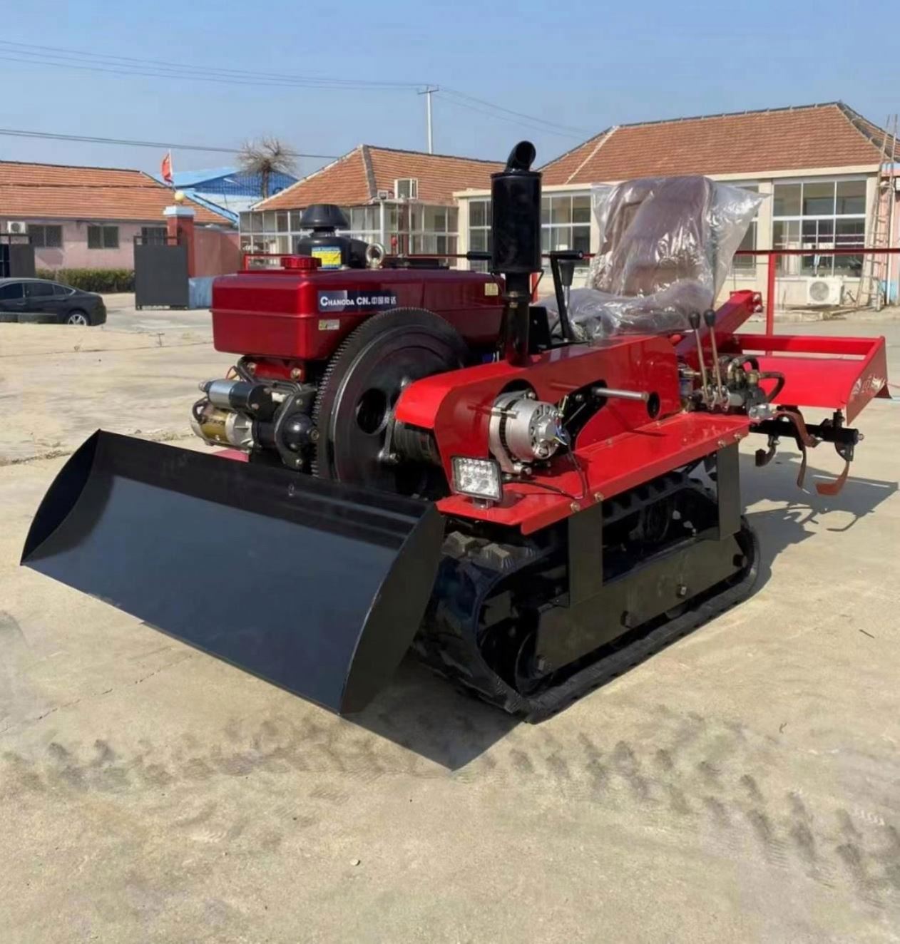 Agriculture Farming Tool - Motozappa cingolata diesel, attrezzi agricoli, piccolo