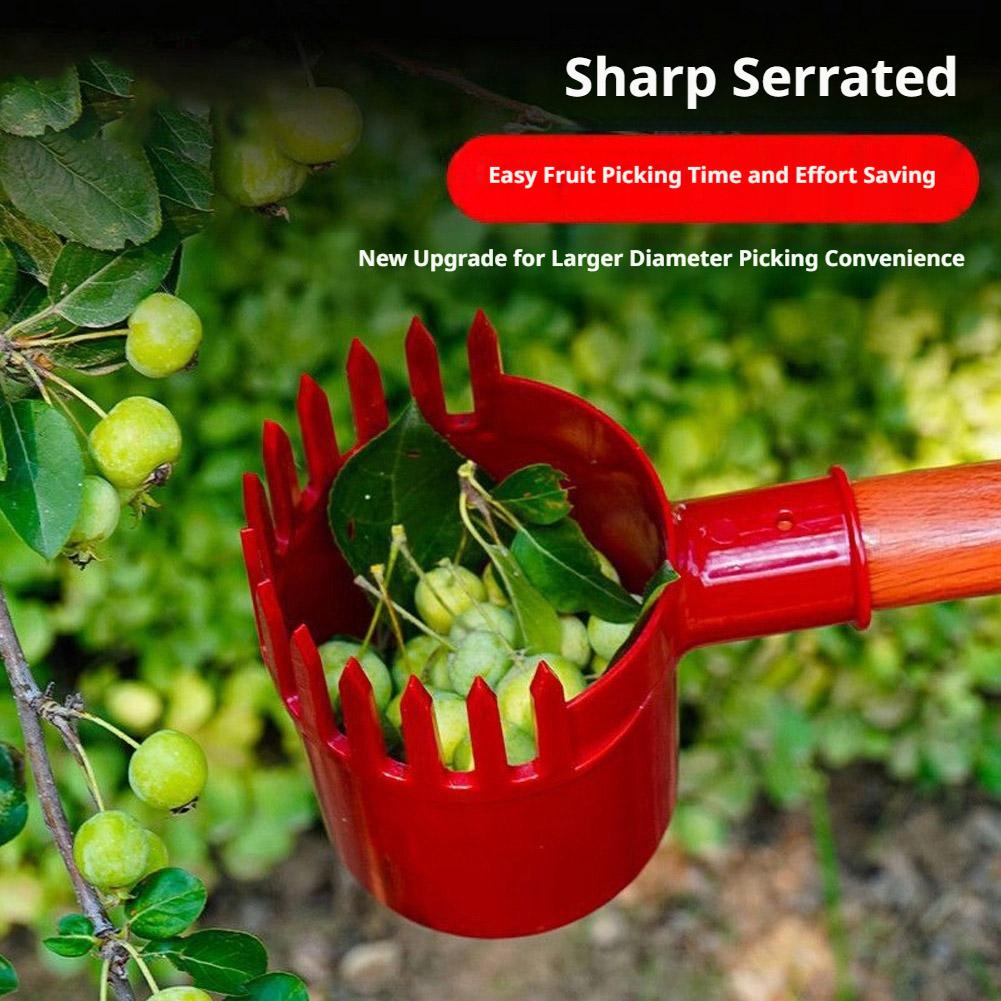 Agriculture Farming Tool - Raccogli Frutta Portatile con Cesto, Attrezzo