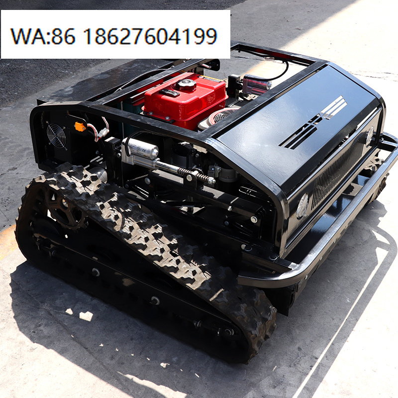Farming Zero - Robot rasaerba semovente cingolato in gomma