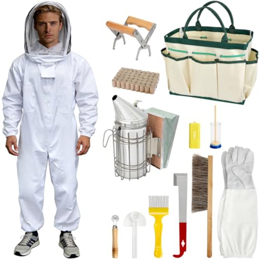 Bee Smoker Tool - Kit di Avviamento per Apicoltura Blisstime