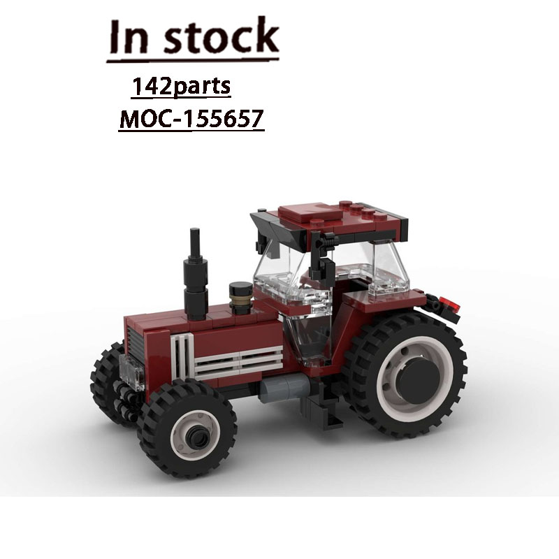 Urban Farming Agriculture - MOC-155657 Modello di Trattore Agricolo Retrò