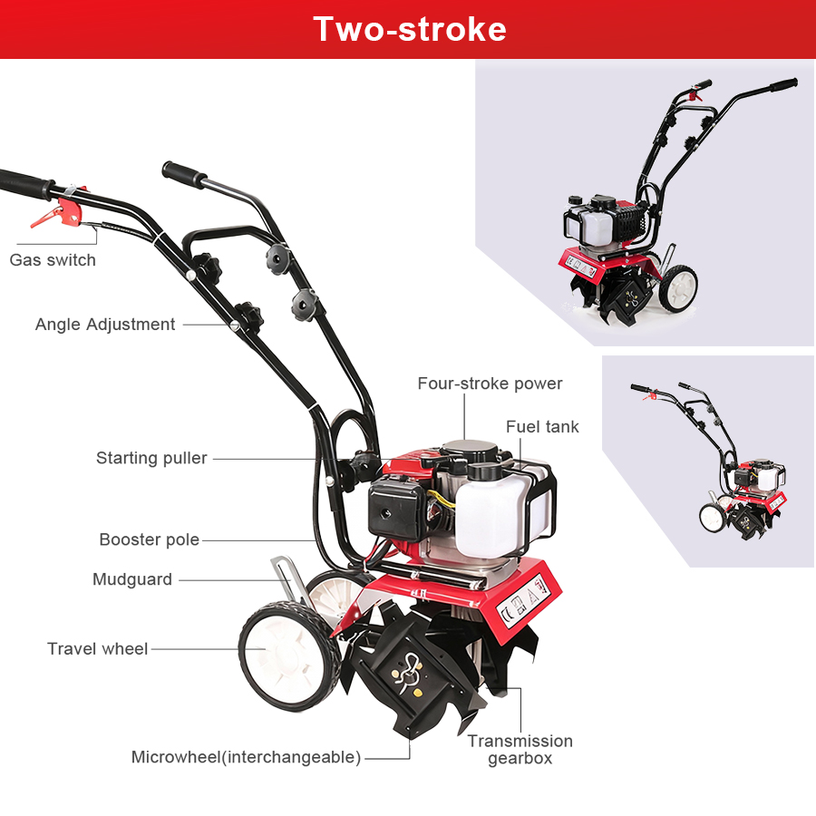 Micro Coltivatore a Benzina Tu - Agriculture Farming Tool recensione e prezzo