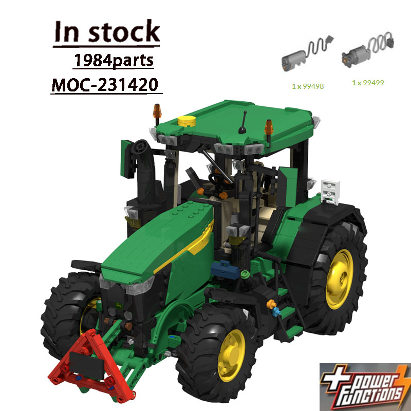 MOC-231420 Modello di Trattore - Urban Farming Agriculture recensione e prezzo