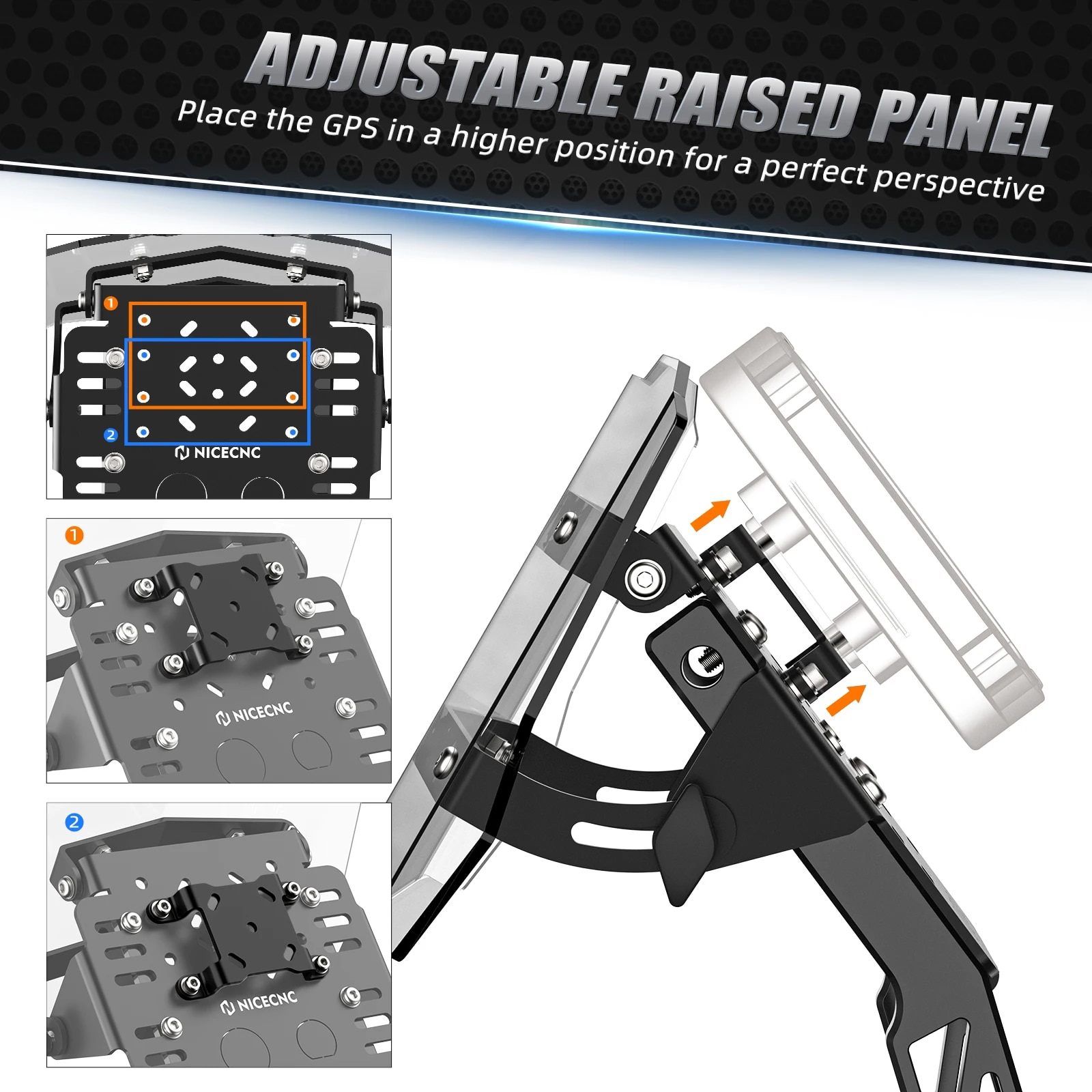 Supporto GPS NICECNC per KTM E - Husqvarna Chainsaw 450 recensione e prezzo