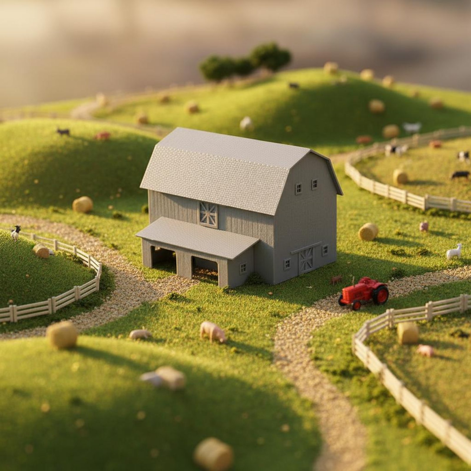 Modello di Fienile Agricolo 1: - Farming & Agriculture Word Stacks recensione e prezzo