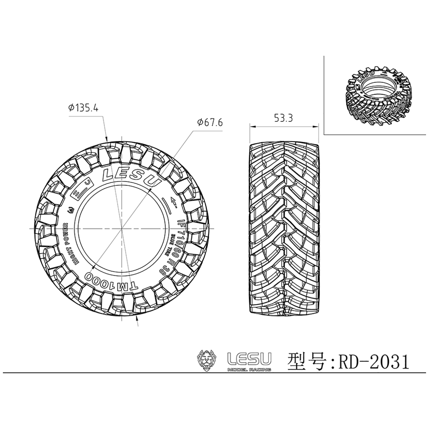 LESU 1/14 135.4MM Ruota Anteri - Agriculture Farming Hub recensione e prezzo